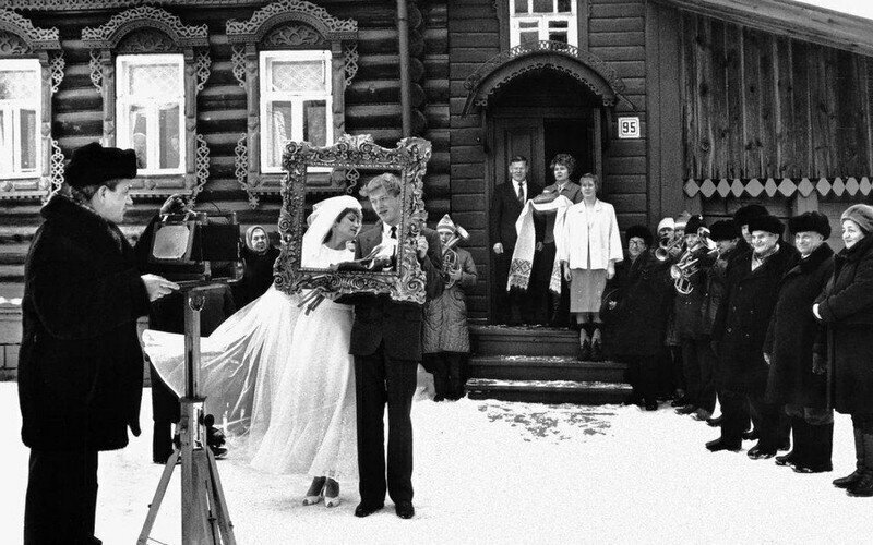 «Для внуков». Свадьба в Вязниках, 1986 год. Автор фото: Владимир Лагранж.