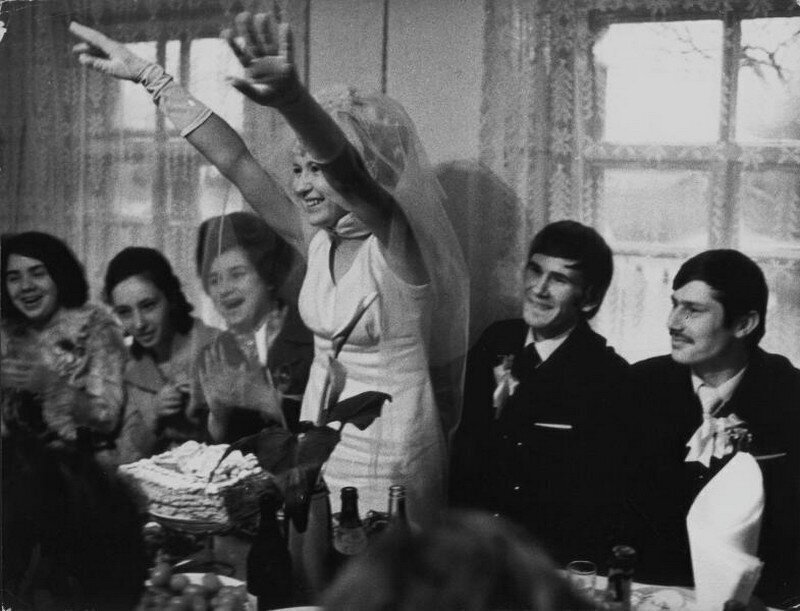 Свадьба, 1970-е. Автор фото: Всеволод Тарасевич.
