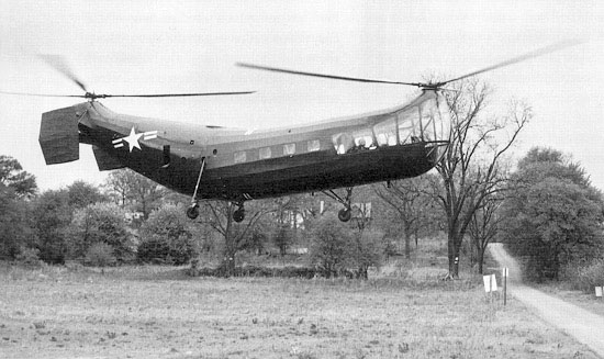 Piasecki HRP Rescuer - военно-транспортный вертолёт США, "Летающий банан"