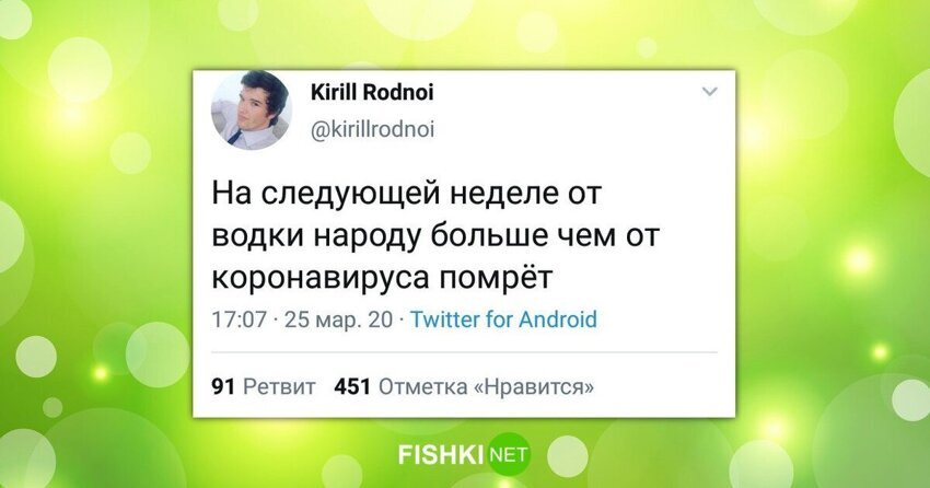 Реакция соцсетей на объявленную в России неделю выходных