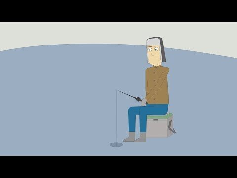 На рыбалке 