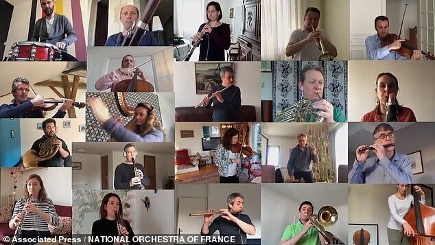 Симфонический оркестр помог людям забыть о карантине