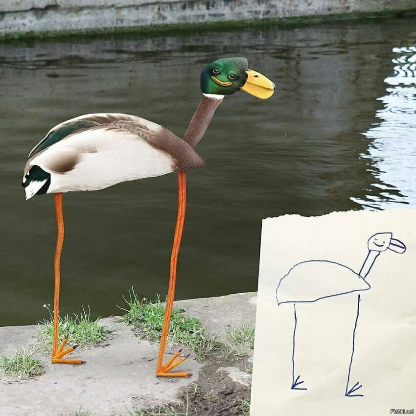 Детские рисунки в жизни