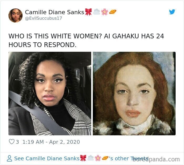 "Кто эта белая женщина?!"