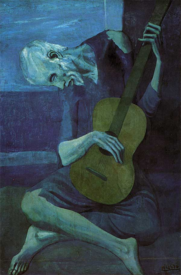 «Старый гитарист» Пабло Пикассо
