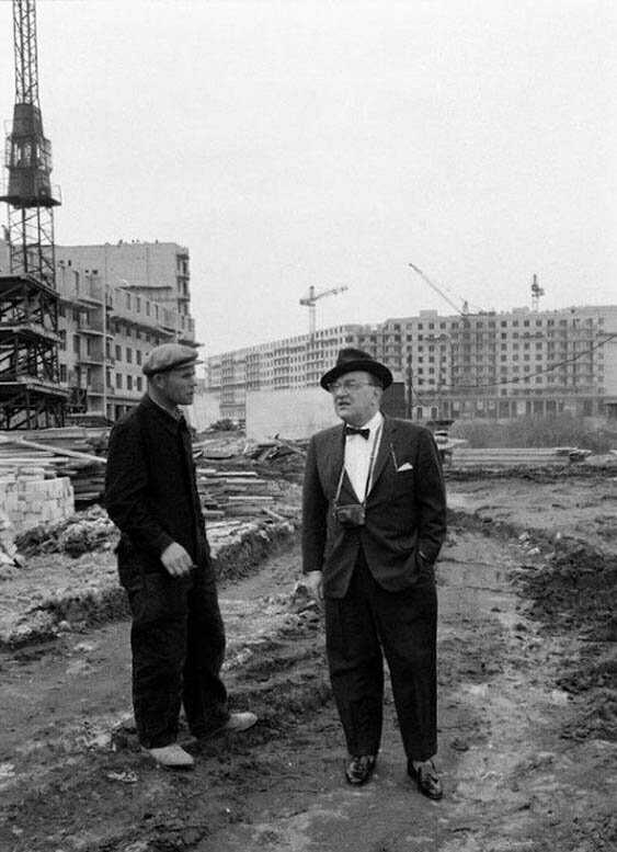 Борис Шаляпин и советский рабочий, 1960–е годы, Москва