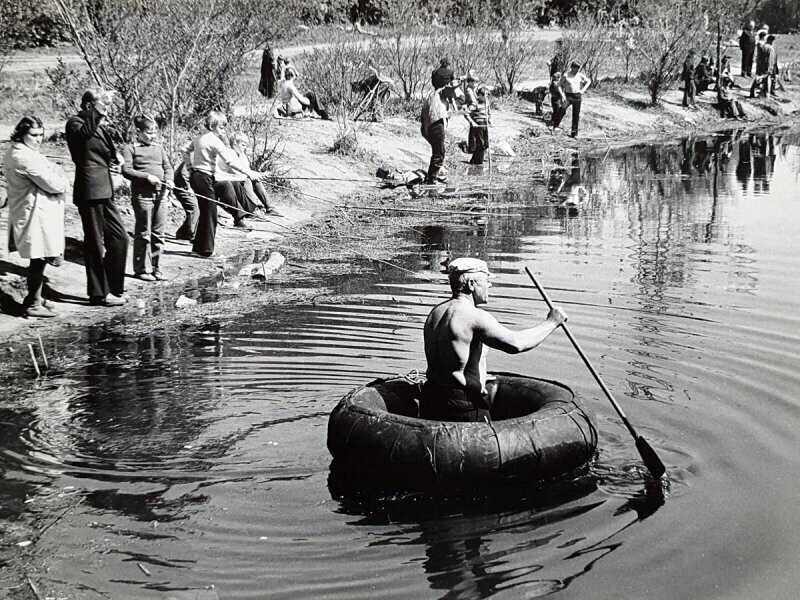 Ранняя весна 1977 года, Измайловский парк, Москва