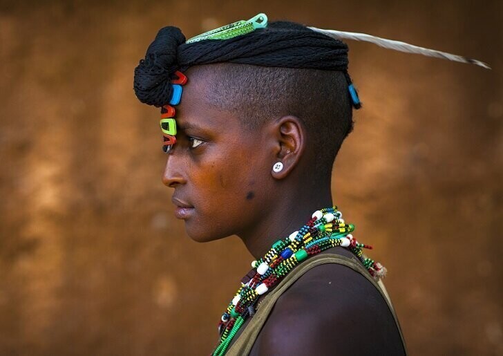 Женщина племени бана