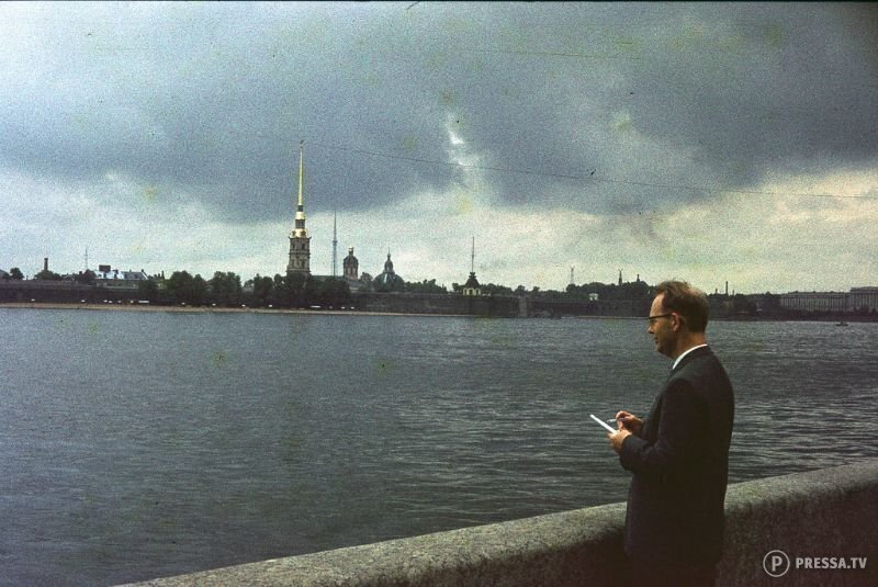 Нева и Петропавловская крепость, 1963 г.