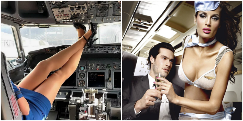 Влажные фантазии: пассажиры рассказали о сексе со стюардессами