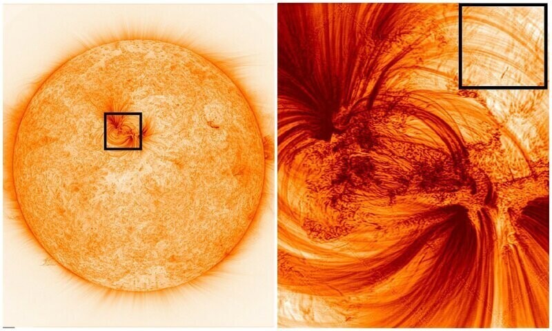 Невероятно детальный снимок Солнца помог впервые рассмотреть его атмосферу