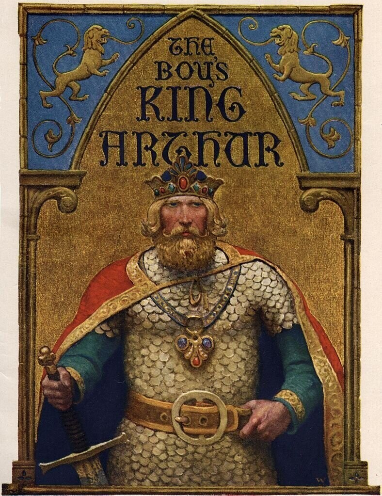 «Король Артур». Худ. N. C. Wyeth (1922)