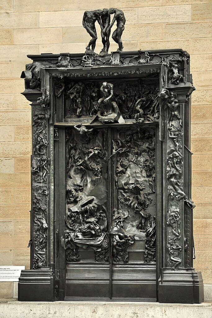 «Врата ада» (вариант в Zürich - Kunsthaus)