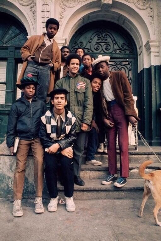 Подростки Бронкса, Нью-Йорк, 1970 год