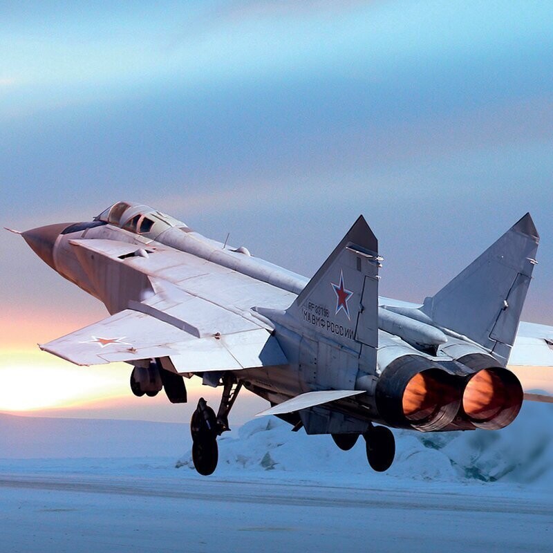 Модифицированные МиГ-31 пройдут учения над Арктикой