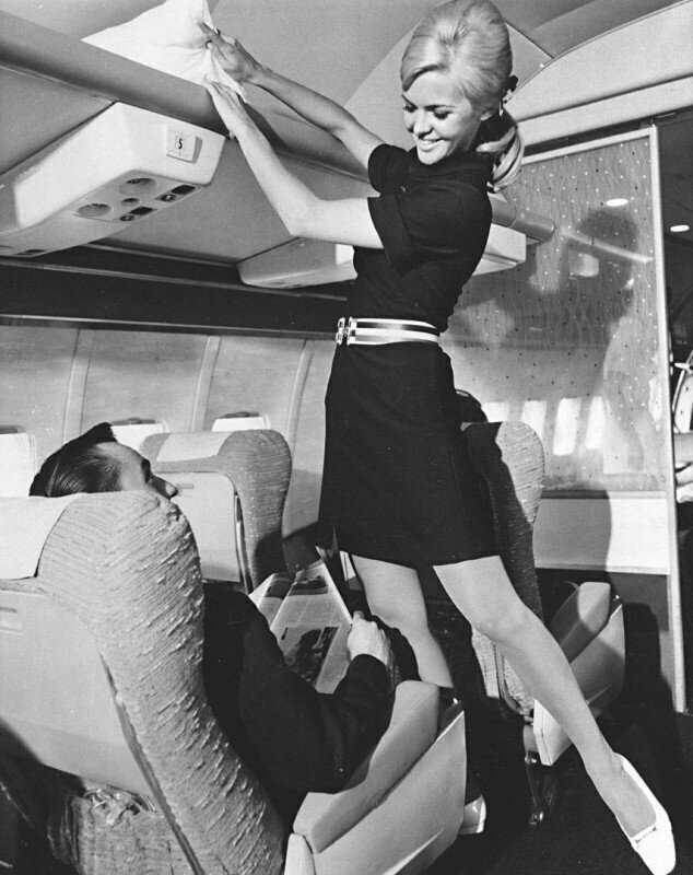Стюардесса American Airlines, 1960-е годы