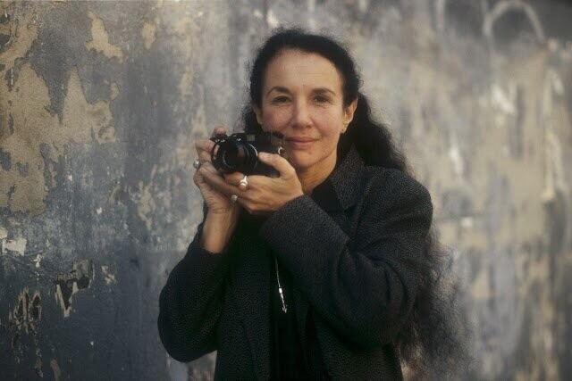 Фотограф Мэри Эллен Марк в Нью-Йорке в 1987 году