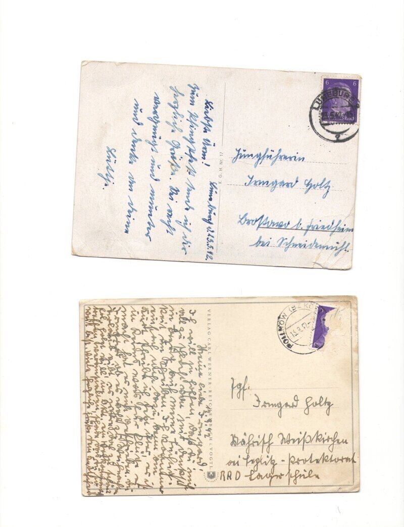 Германские открытки 1942