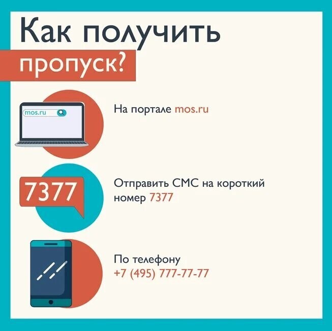 Цифровой пропуск для москвичей