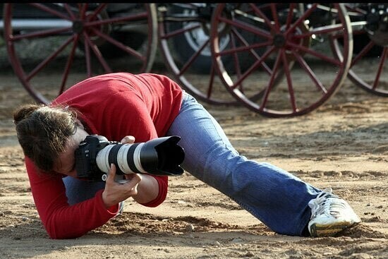 В объективе-фотографини