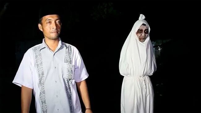 Ночной дозор: в индонезийской деревне появились призраки-добровольцы