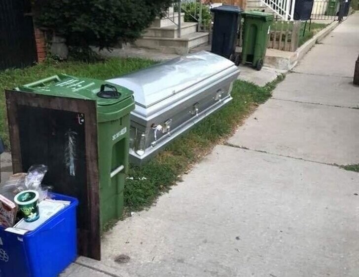 День сборки мусора в Торонто – кажется, кто-то передумал помирать?