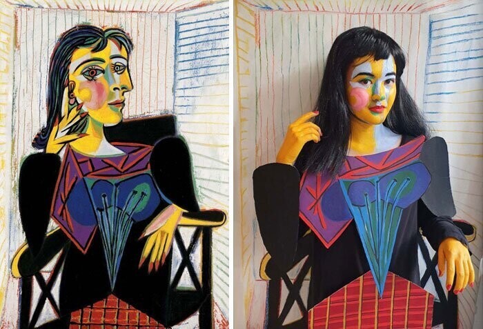 27. "Портрет Доры Маар 5" - Пабло Пикассо