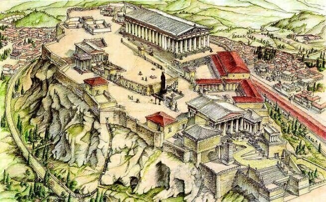 Город Афины 