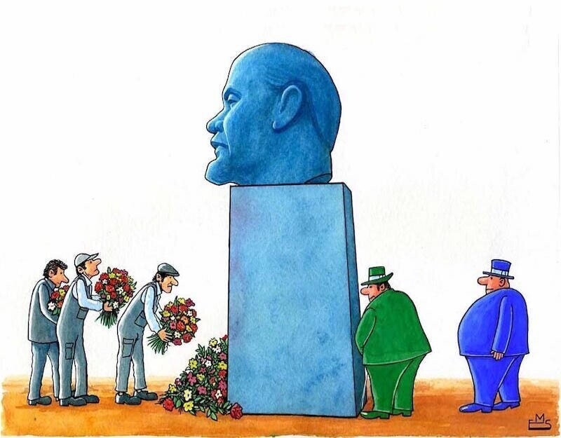 Дело Ленина живет и нарушает