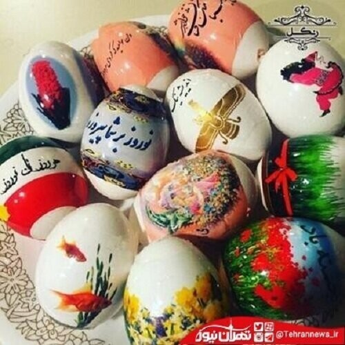 Крашеные яйца в Иране: пища, которую разделяют с душами мертвых