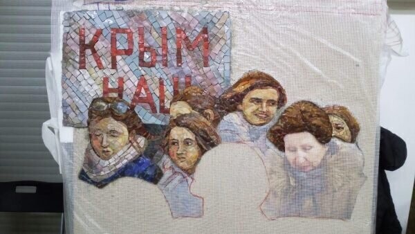 Мозаика с Путиным и надписью «Крым наш» появится на храме вооружённых сил РФ