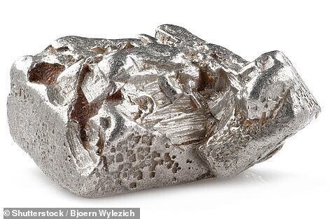 Платиновый самородок весом в 2,5 кг, найденный на Кондерском месторождении