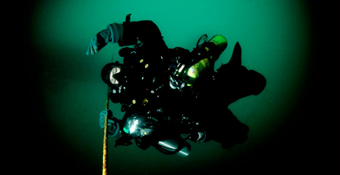 Подводные пещеры – фотограф Курт Боуэн