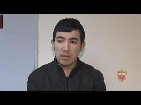 Допрос узбека, участника нападения пять на одного. Избили и ограбили впятером отца и сына 