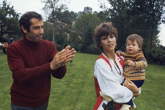 Цветные снимки Джейн Фонды и ее семьи в 1969 году