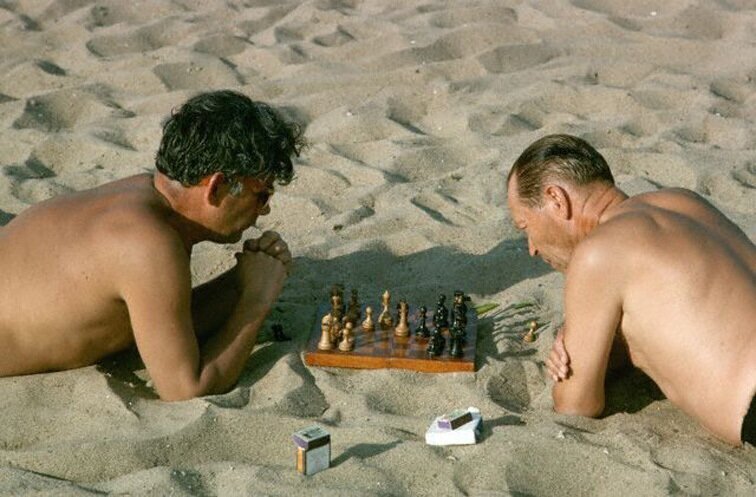 Шахматисты. Москва, 1964 год