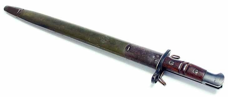 Штык образца 1913 года Mk. I к винтовке Enfield P14 образца 1914 года