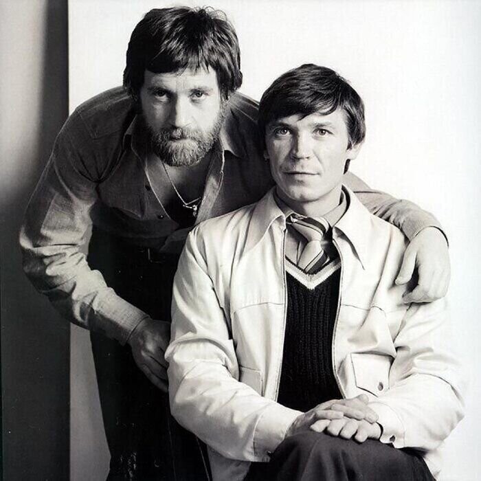 Владимир Высоцкий и Иван Бортник, 1976 год, СССР.