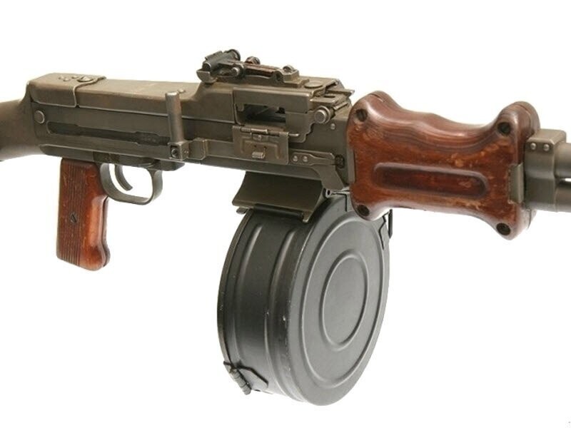 Ручной пулемет Дегтярева РПД патрон калибр 7,62-мм. Устройство