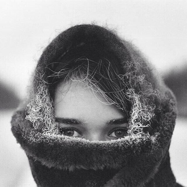 8. Фото: Юрий Луньков. Зима. 1965 год. Фотография снята в городе Муроме