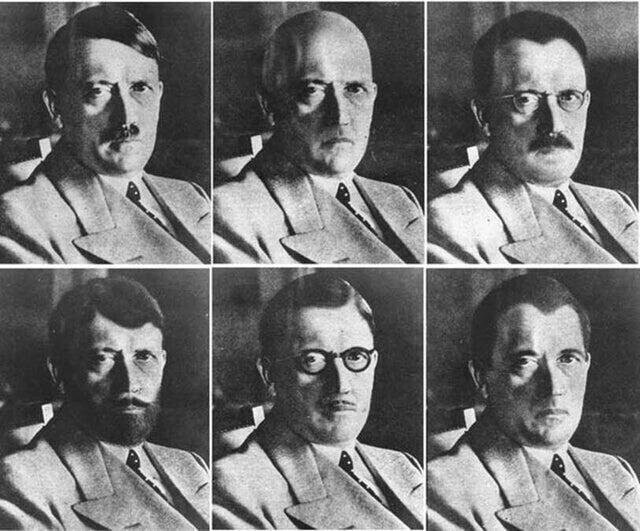 Данные разведки США о том, как Гитлер мог замаскироваться, 1944 год
