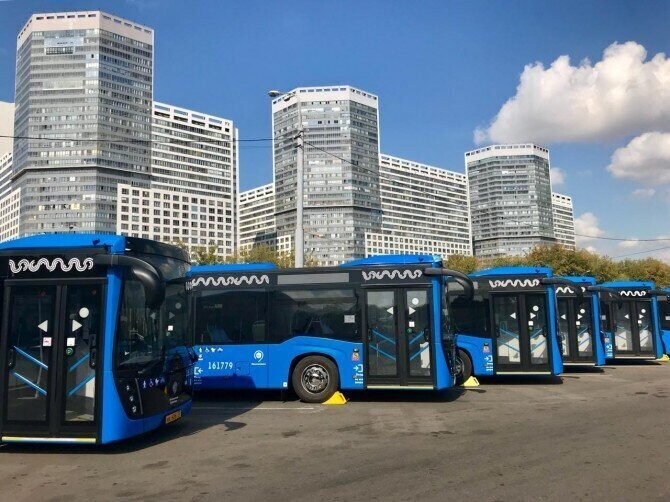«КАМАЗ» закрыл очередной контракт на поставку 655 ед. автобусов для Москвы