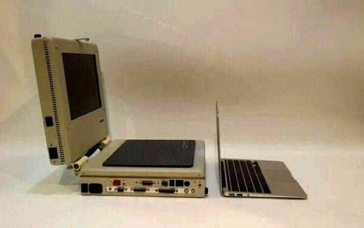 Ноутбуки с разницей в 25 лет