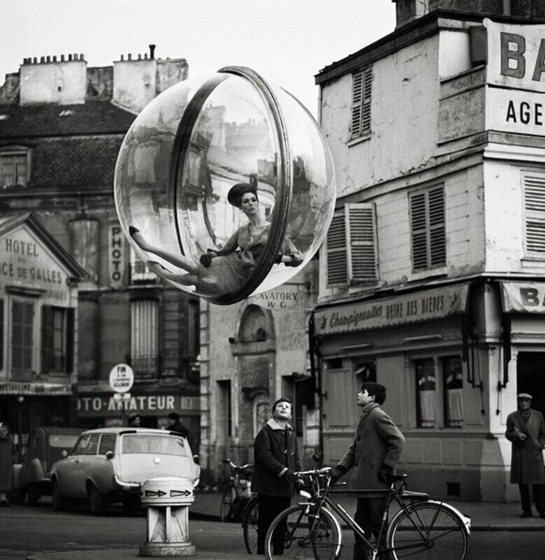Фото Мелвина Сокольского, Париж, 1963.