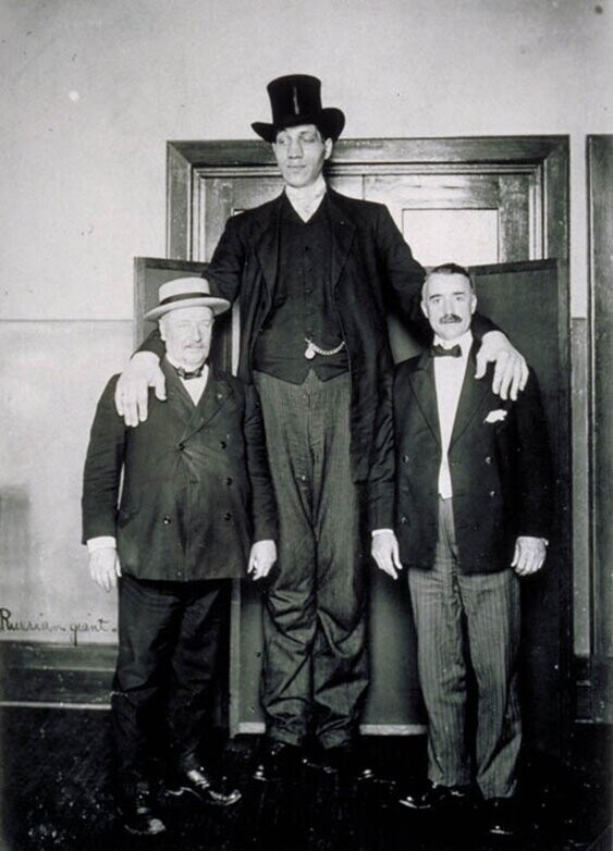 Самый высокий человек в мире жил в Российской Империи