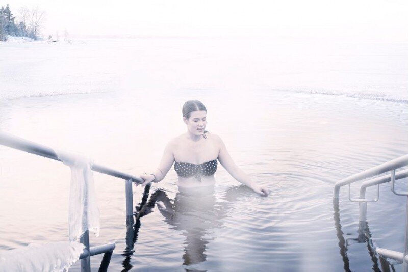 Крещение льдом: зимнее купание в Финляндии