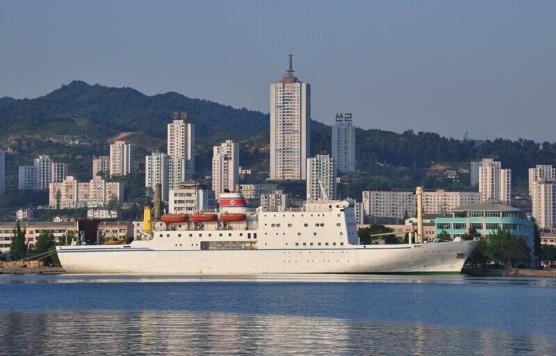 Вонсан – крупнейший морской порт Северной Кореи