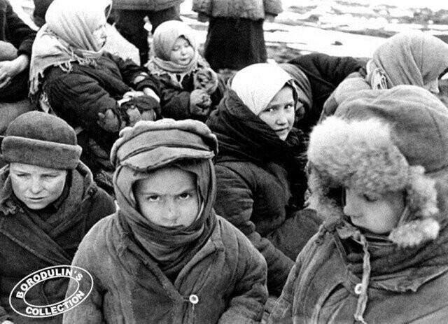 Эвакуация в тыл страны. 1941.