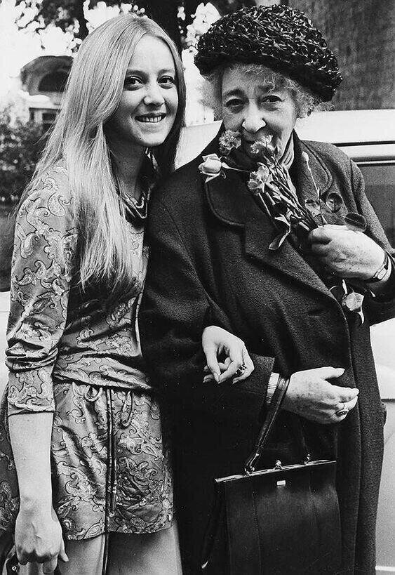 Фаина Раневская и Маргарита Терехова, 1970-е