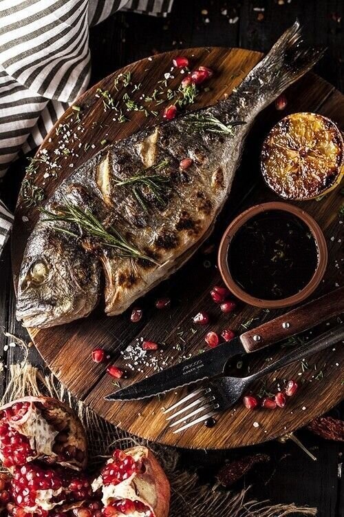 Шеф-повар в ударе: 60 блюд с рыбой и морепродуктами  которые выглядят как картины в музее